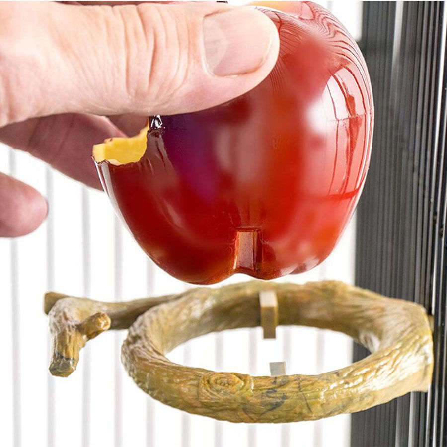 Penn-Plax Comedero en forma de manzana para p&aacute;jaros, , large Imagen numero 3